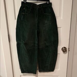 We The Free Olive Corduroy Pants
